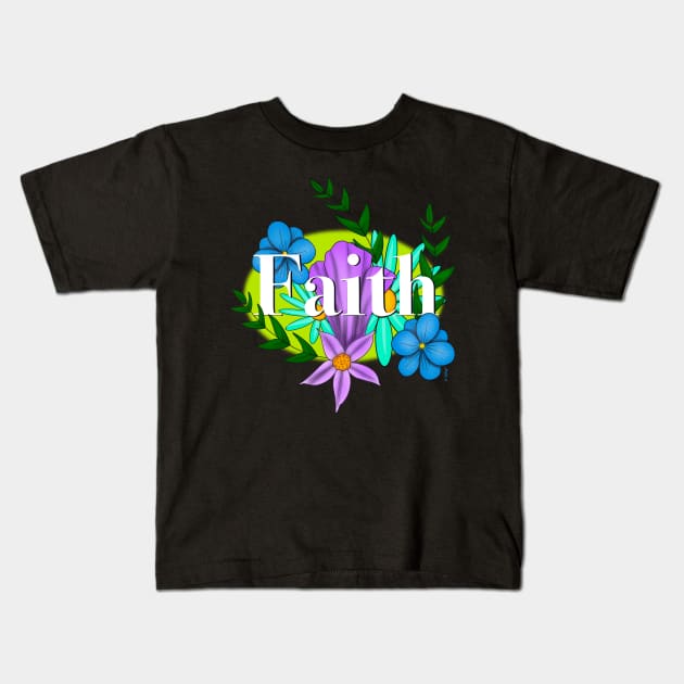 Faith Kids T-Shirt by Chillateez 